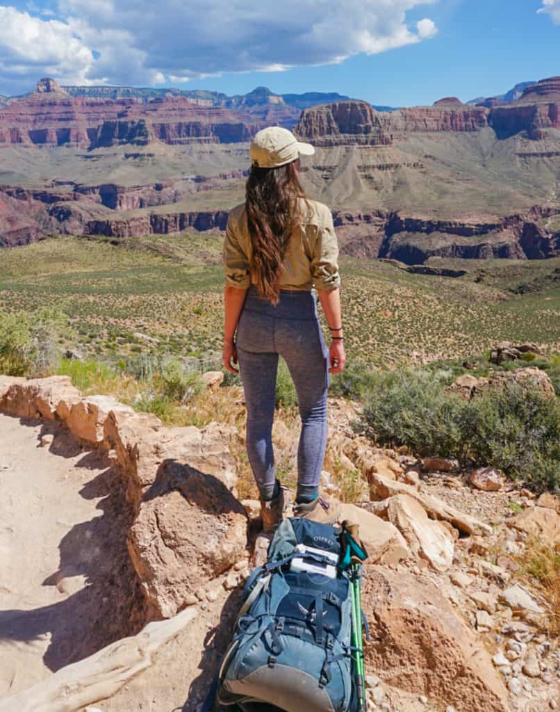 backpacking the grand canyon
